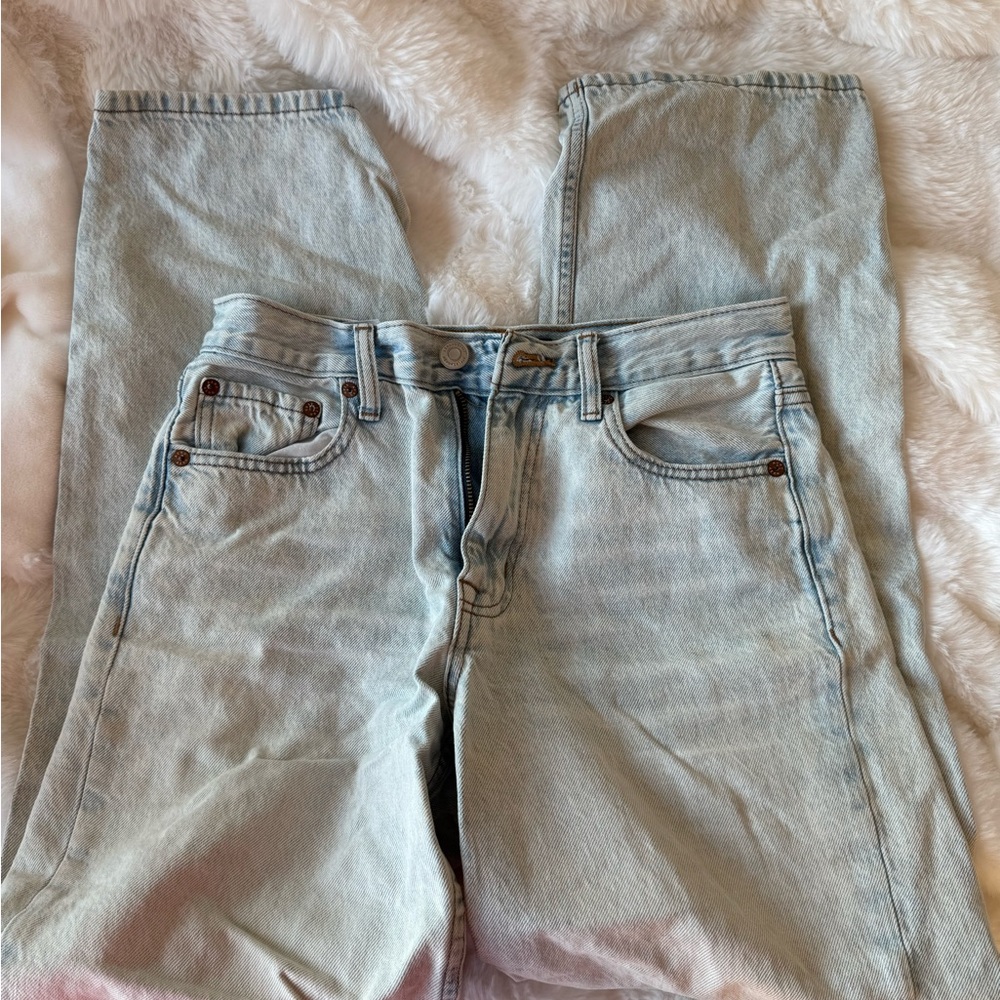 Aeropostale Light Wash Baggy Jeans